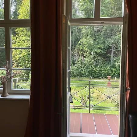Luxurioese Fewohnung Felsenblick Apartment Rosenthal-Bielatal